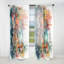 Vibrant Coral Reef II - Rideau de plage moderne - Velours obscurcissant - 1 panneau-107832177