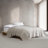 Calvin Klein Melange Flannel Cotton Solid Quilt-103691168-103691169