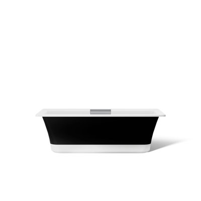 Volute 63 In. X 28-3/8 In. Freestanding Bath With Base