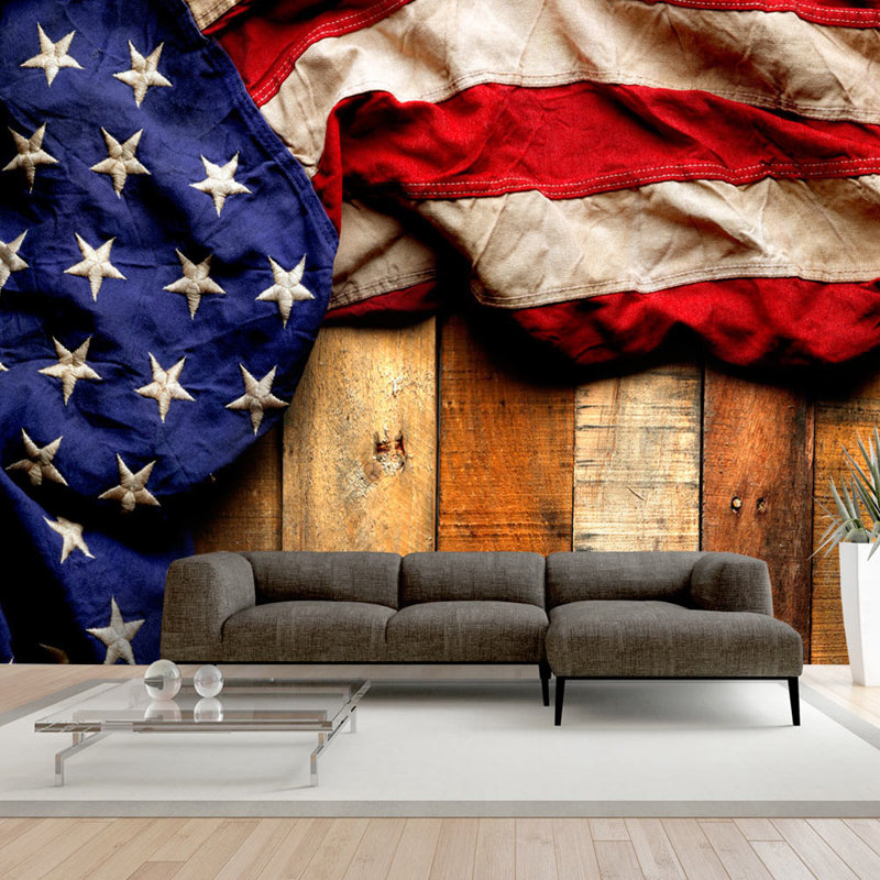 American Paste the Wall Mural, 400 cm x 280 cm