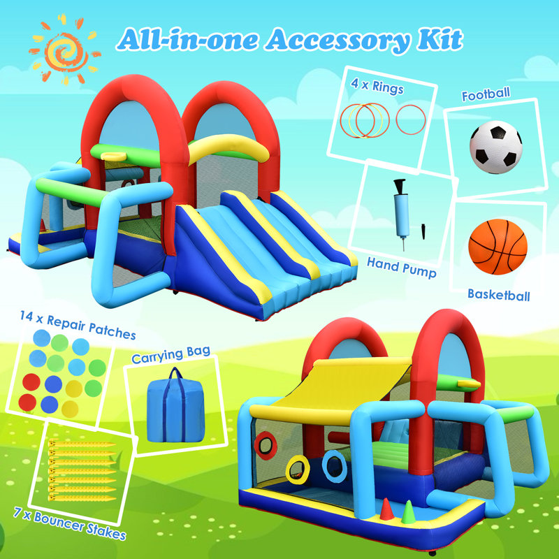 Laurie Inflatable Castle Kids Bounce House