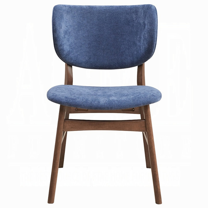 Chaise d'appoint Bevis (lot de 2), Bleu