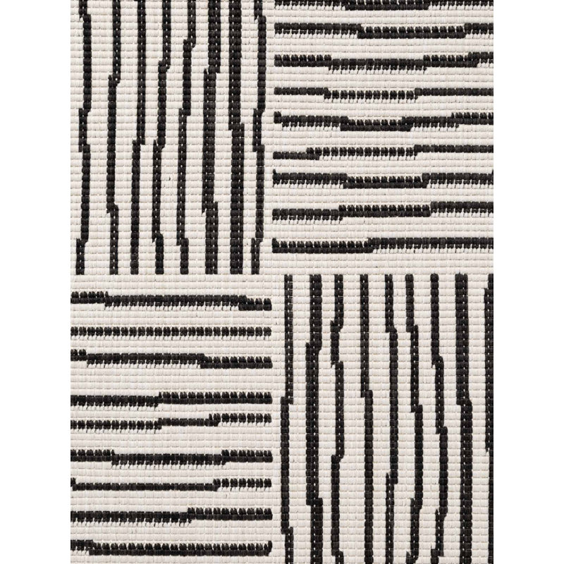 Rectangle 160 cm x 230 cm Geometric Indoor / Outdoor Area Rug