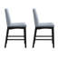 Tabouret gris à hauteur de rassemblement, 2