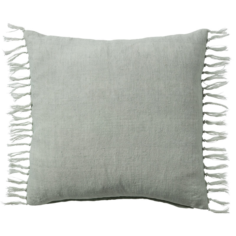 Jaipur Living Majere Solid Blue Down Pillow, 20"H x 20"W, 100% Poly Fill