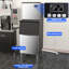 Commercial Ice Maker 400Lbs/24H Ice Machine W/ 200 Lbs Storage Bin