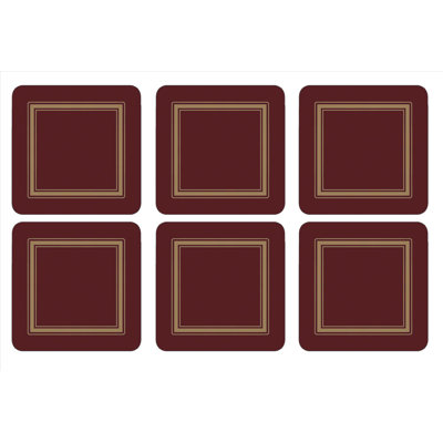 Sous-verres Pimpernel Classic 4 po x 4 po
