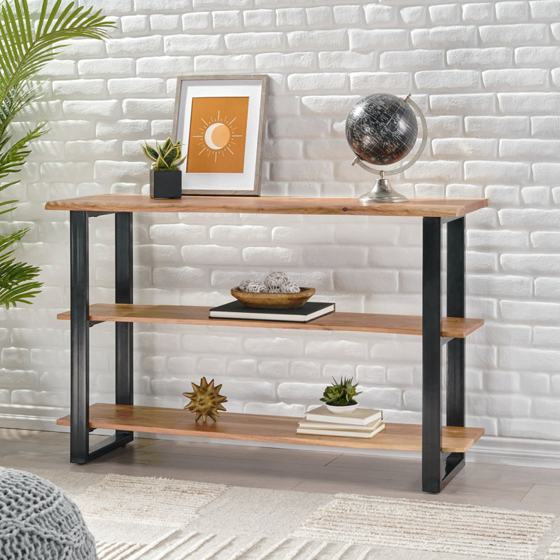 Console industrielle moderne fabriquée à la main: une décoration durable et élégante pour les salons, les espaces multimédias et les espaces d'exposition