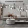 Cobina 8 - Light Dimmable Sputnik Modern Linear Chandelier
