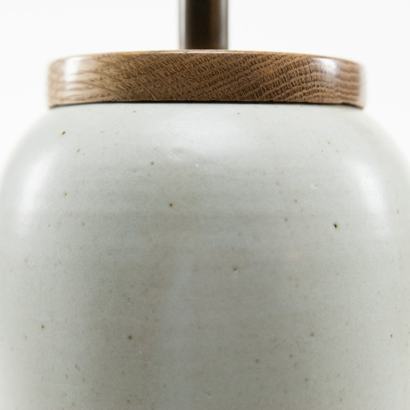 Lampe de table 23 po Holden, Chêne blanc