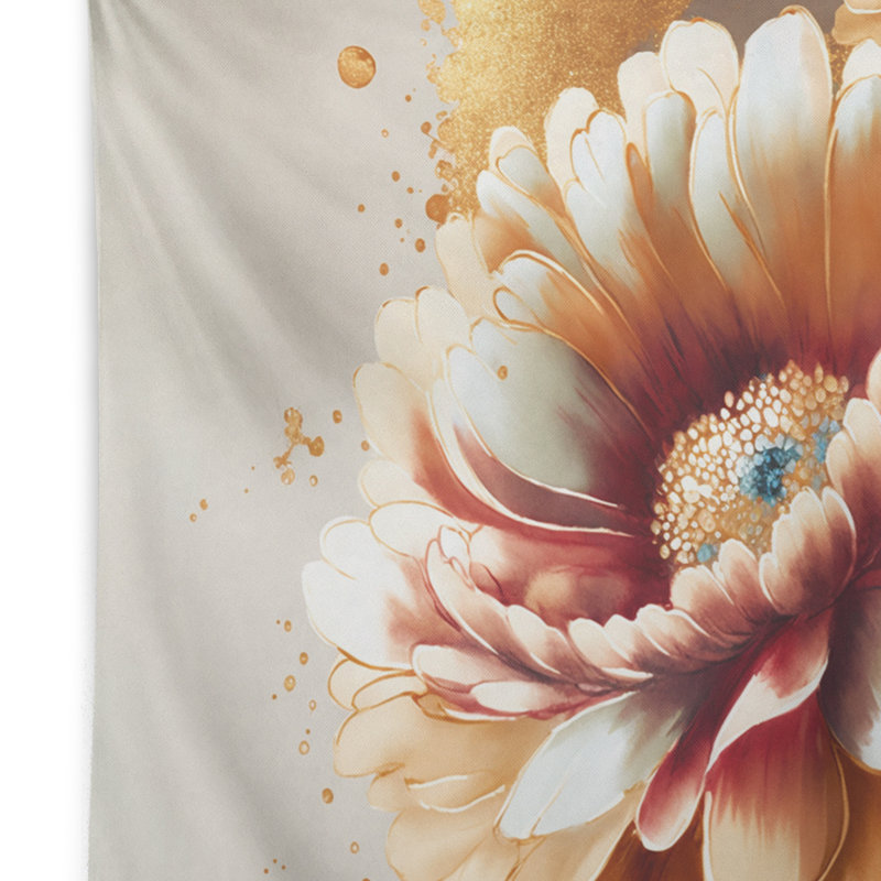 - Tapisserie murale florale et botanique, H 50 po x l 60 po