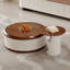 Table basse ronde de style ancien salon-125119445
