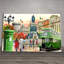 MACNEIL STUDIOS Traditional Cities & Countries Wall Decor on Ceramic