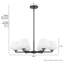 Plafonnier lustre 6 lumières Hunter Celestial Valley-114532204