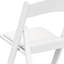 Ensemble de table et chaises pliantes 3 pièces, petit bureau en plastique avec 2 chaises pliantes blanches, espace de travail multifonctionnel pour bureau à domicile, bricolage et étude-136771998