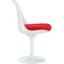 Chaise d'appoint pivotante Modholic Tulip, rouge (ensemble de 2)-977501930-958523959