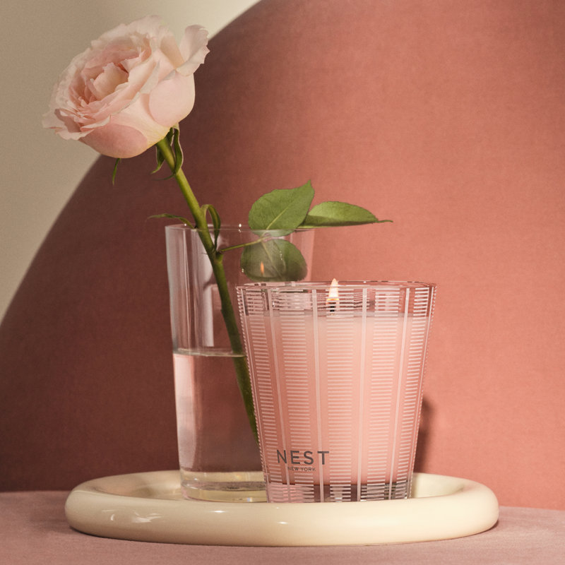 Himalayan Salt & Rosewater Votive Candle, Classic