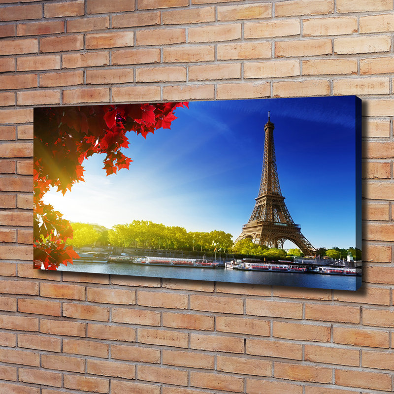 Eiffel Tower Paris - Wrapped Canvas Print