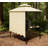 Convenient Barbecue Gazebo Shelter,Outdoor Grill Gazebo,With Side Awning,Side Shelves And Hooks-123312064