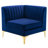 Triumph 4-pc. Channel-tufted Velvet Sectional Sofa Set-233734115