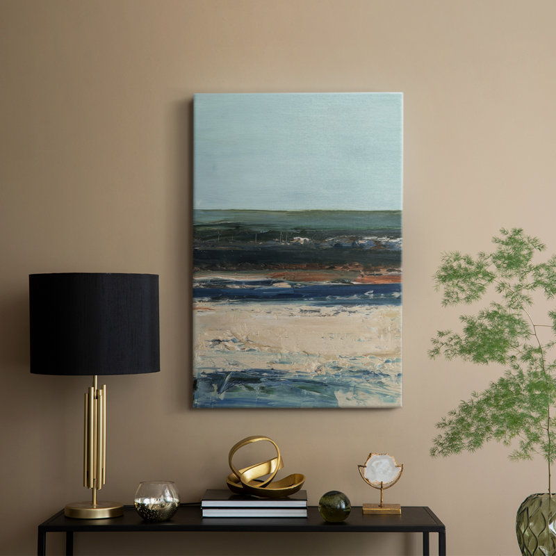 Rich Coastline II -Galerie enveloppée Cavas, H 48 po x l 32 po