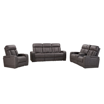 Desiri Power Reclining Sofa Loveseat And Recliner