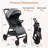 Ultra-Light Compact Travel Stroller 13.6Lbs For Baby,Gray-128840695