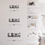 E = MC² Energy Milk Coffee Décoration murale abstraite moderne décoration en métal-94208263-94208262