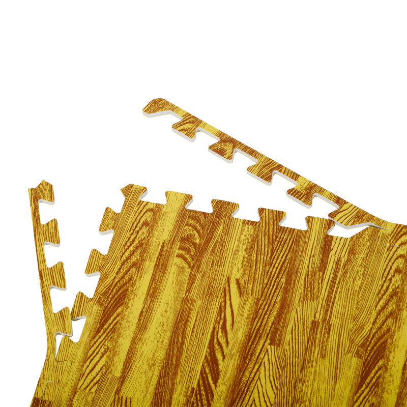 Tapis de cuisine de plancher en mousse à grain de bois doux Laforest