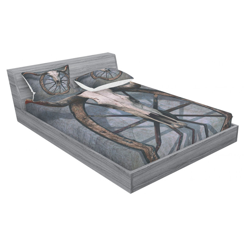 Microfiber Sheet Set, Queen Sheet Set with Fitted Sheet
