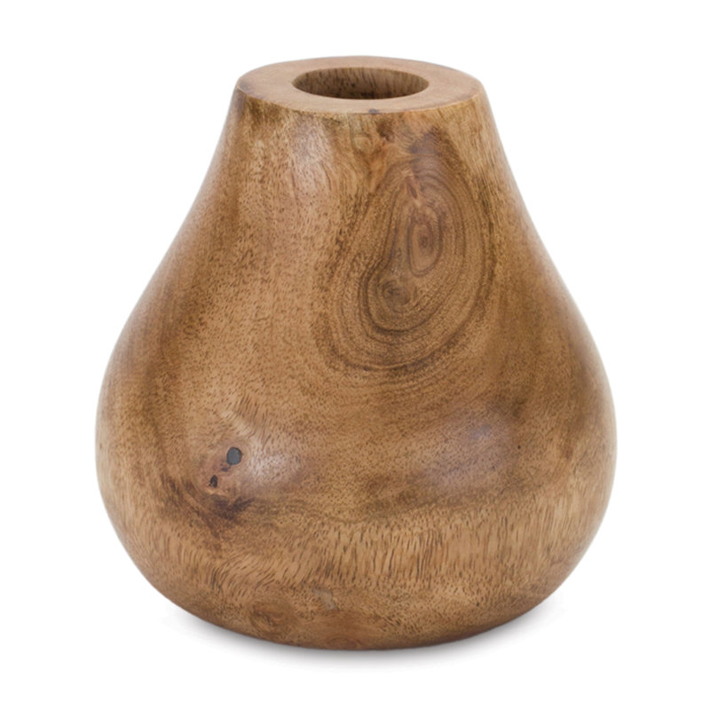 Wood Table Vase