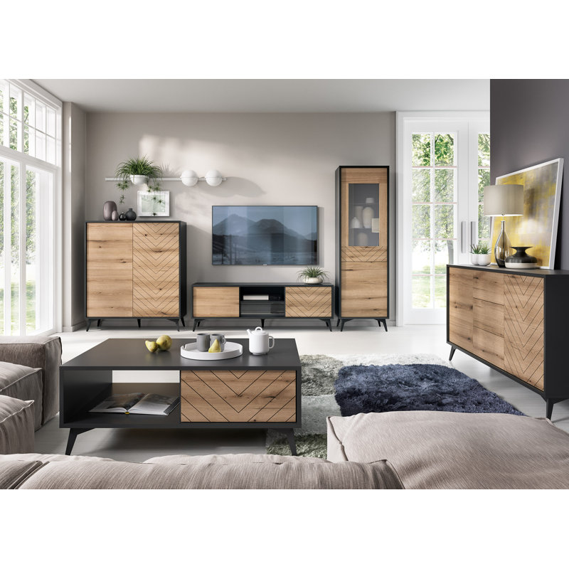 Boyden Unfinished TV Stand for TVs up to 65"
