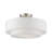 Areial 2-Light 15" Semi Flush Mount