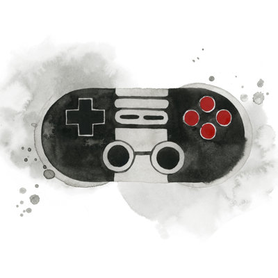 Gamer IV 1 Piece Wrapped Canvas Painting