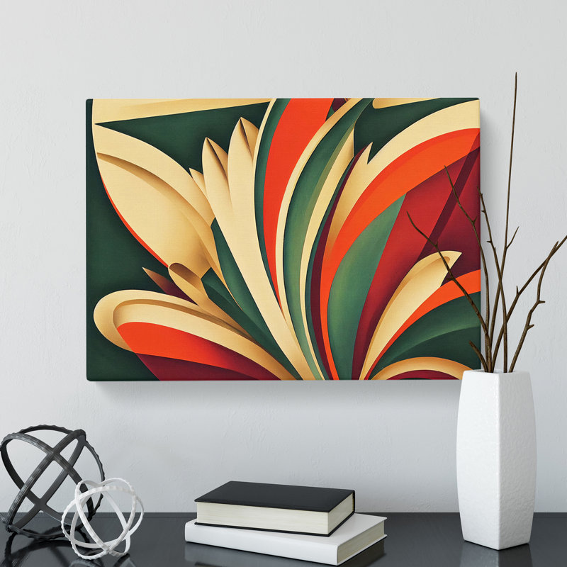 Adorable Flowers Deco - Wrapped Canvas