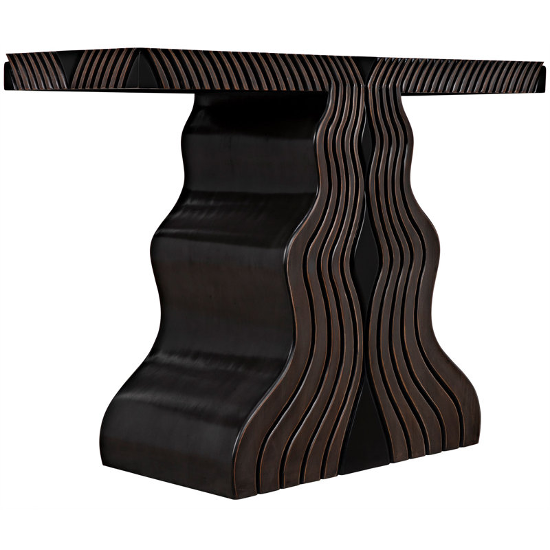 Ray 42'' Solid Wood Console Table