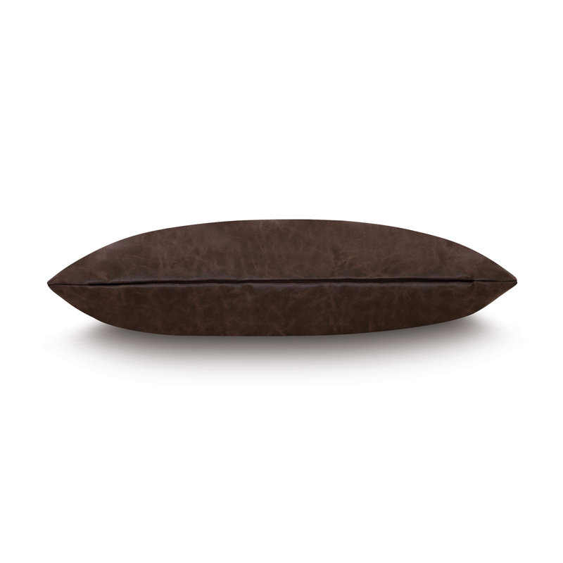 Nevin Lumbar Pillow Cover & Insert, 11"H x 21"W, Bark