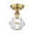 Pontus Crystal Semi Flush Mount-1084251373