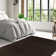 Alamin Handmade Flokati Wool Dark Brown Area Rug