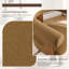 Ensemble de 2 chaises d'appoint en tonneau Mohair, 3 pieds en bois de noyer-931136351
