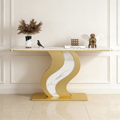 Modern Minimalist Art Console Table