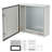 Enjyam NEMA 4X Steel Electrical Enclosure Box IP66 Waterproof & Dustproof Double Lock Removable Mounting Plate UL Listed Appropriate for Indoor/Outdoor Panel 1.5mm Wall Thickness, Size: 20x16x10-135908458