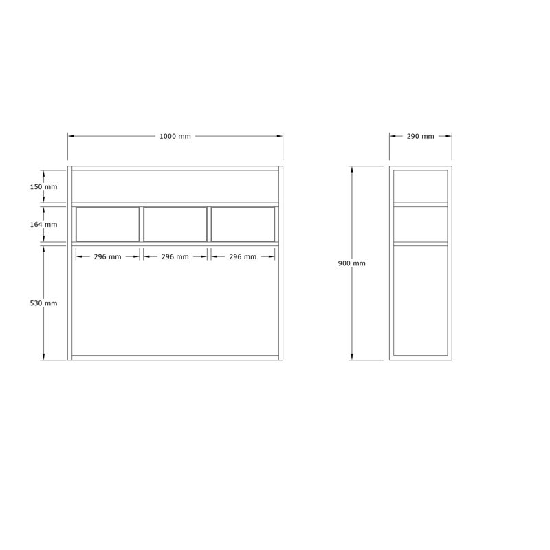 Asse Home Console Table, Freesia Marble, 100cm H x 90cm W x 29cm D