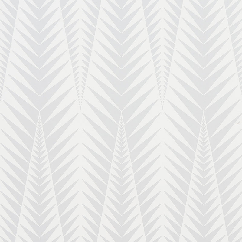 Papier peint zèbre Schumacher x Neisha Crosland, Gris colombe