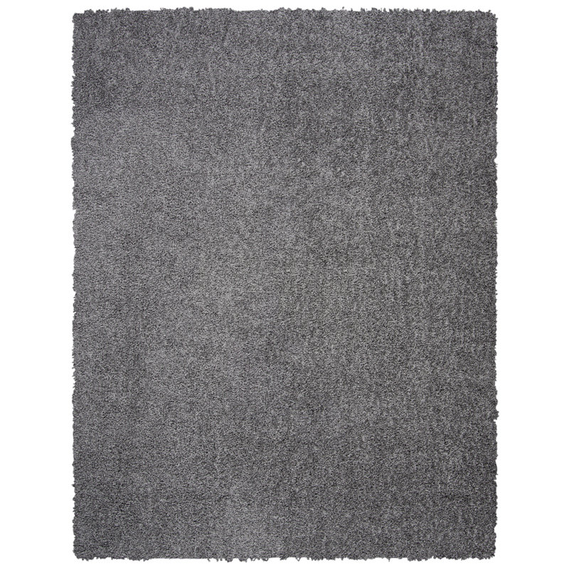 Schwanke Shag Performance Solid Color Rug, Rectangle 9' x 12'
