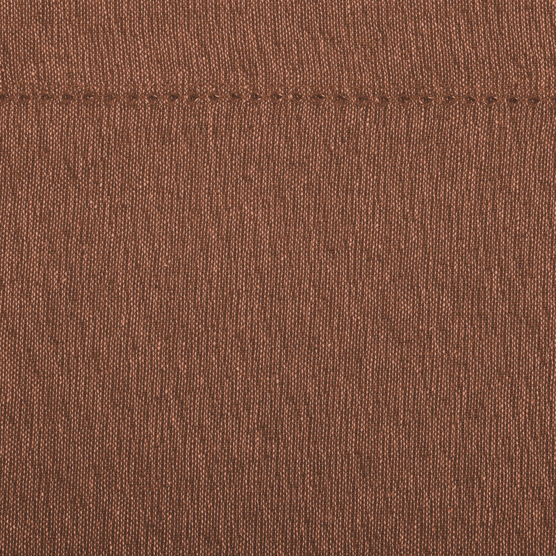 Brittany Hemstitch Woven Cotton Rich Tablecloth  60"x102" In Burnt Orange, 102" x 60", Orange