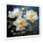 White Single Picture Framed