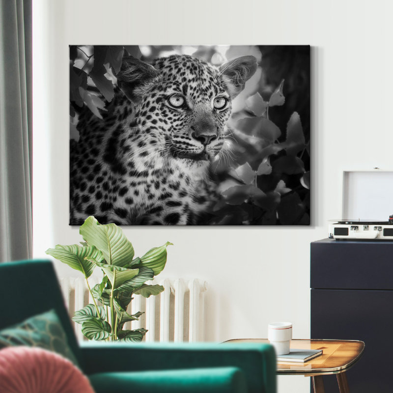 Sur la chasse - reproduction sur toile tendue, H 18 po x l 12 po x P 1 po