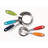 MEASURING CUPS - COLOR HANDLE SET OF 5