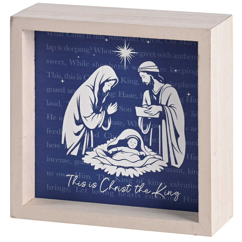 Crèche de table Mary Child